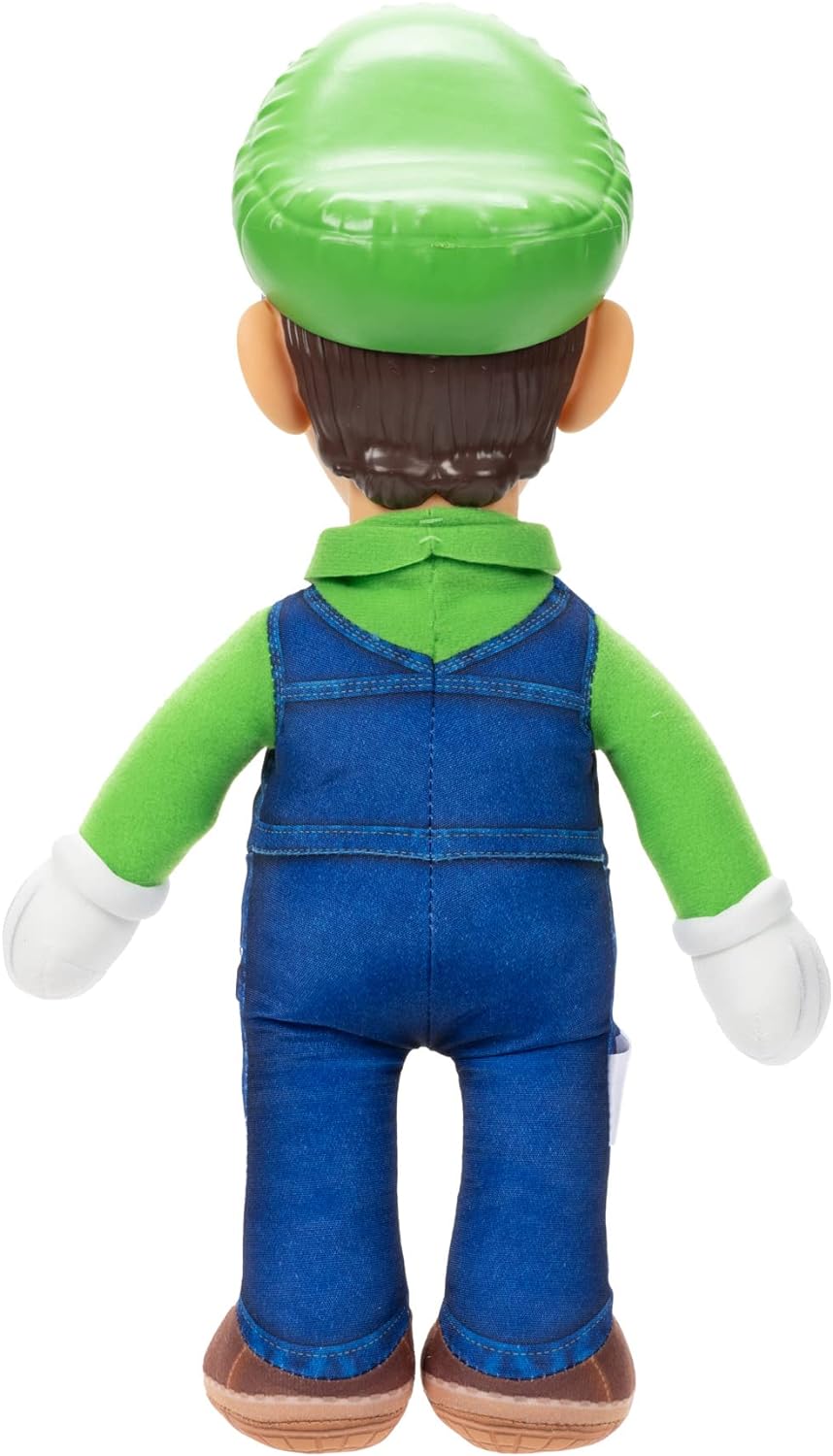 Nintendo Super Mario Movie 35cm Roto Plüsch - Luigi, Luigi