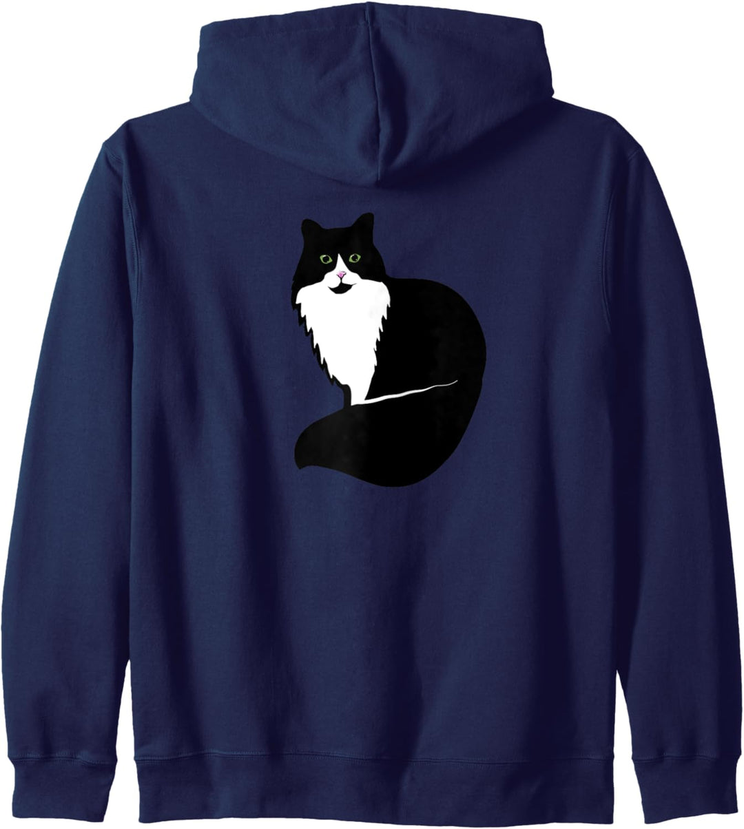 Tuxedo Cat Life is Better with Cats Smoking Katze Leben ist Kapuzenjacke