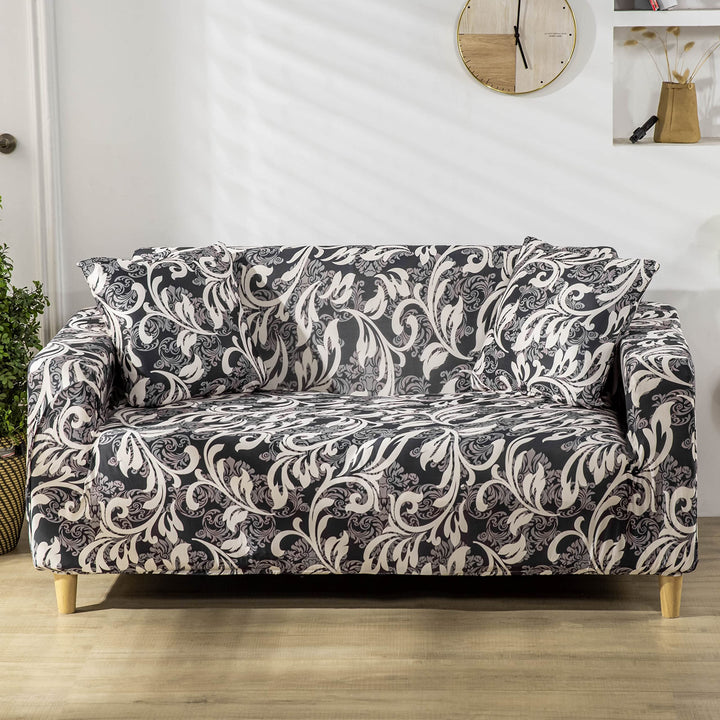 BOLUXIU Sofabezug, Stretch Sofabezug 1/2/3/4 Sitz Sofabezug Anti-Haustierkratzer Sofabezug passend f