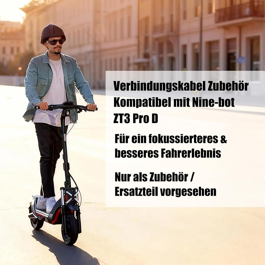 Astriva Anschlusskabel Zubehör Kompatibel mit Segway Ninebot ZT3 Pro D, Kabelzubehör Spezialkabel fü