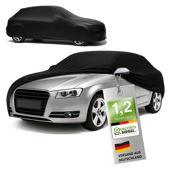 Walser Premium Abdeckung Auto Indoor Stretch Plus Qualitätssieger Sehr Gut* Autoabdeckung Winter Aut