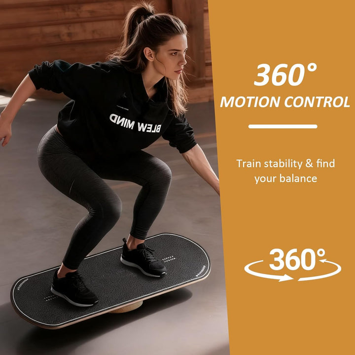 Balance Board Halbkugel aus massivem Kork Ø15cm, Höhe 7,5cm – Rutschfest, nachhaltig, ideal für Glei