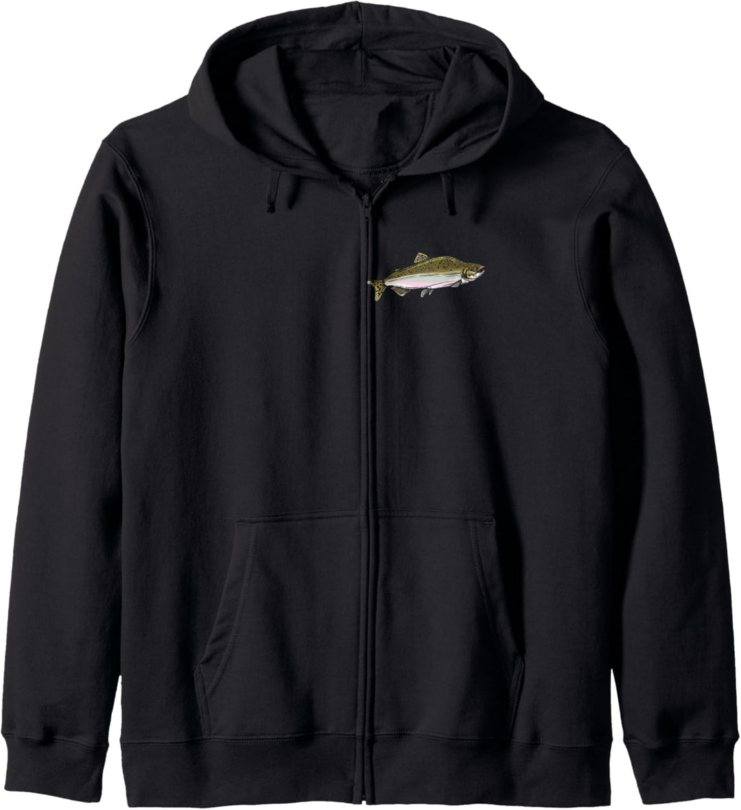 Regenbogenforelle Angeln Kapuzenjacke