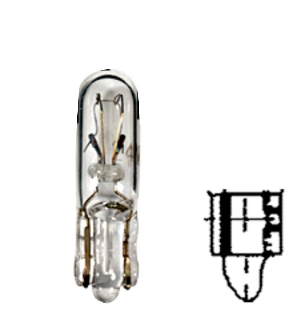 HELLA 8GA 007 997-181 Glühlampe - W2W - Heavy Duty - 24V - 2W - Schachtel - Menge: 10 1 Stück 24V/ 2