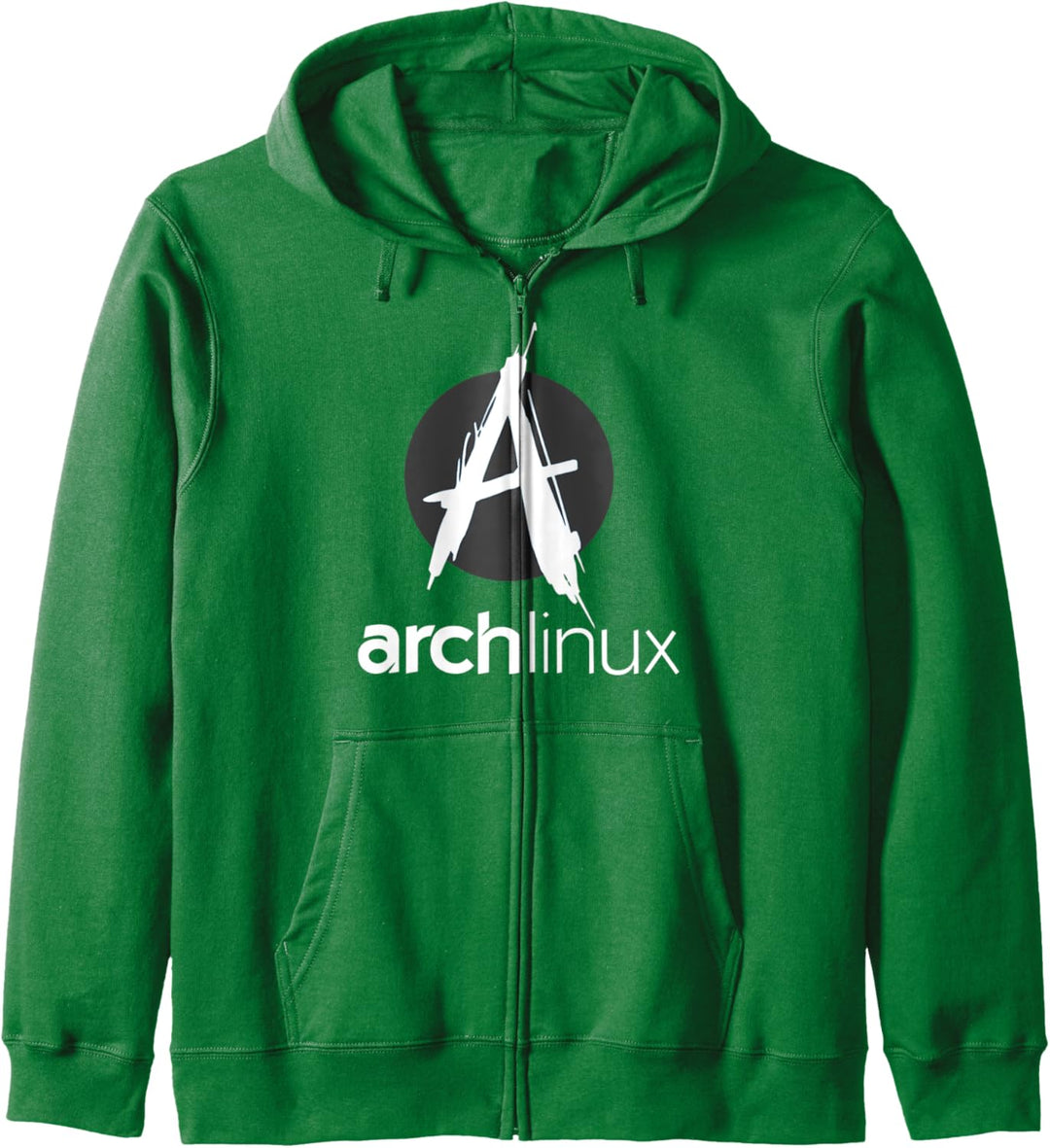 Arch Linux Lover T-Shirt Tagline und Logo Open Source Os Tee Kapuzenjacke