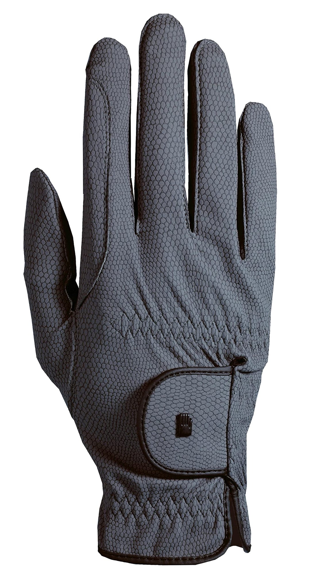 Roeckl Sports Reithandschuh ROECK-Grip, Turnier Sommer Handschuh, 7 Farben, Grösse 6-11 7 Anthrazit,
