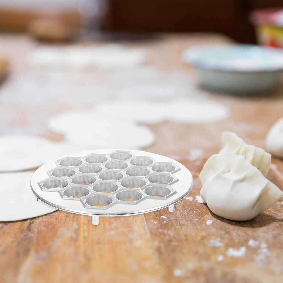 GARVALON Dumpling Maker Haushaltsform Grosse Knödelmaschine Pelmeni Teigtaschenformer aus Küchenhelf