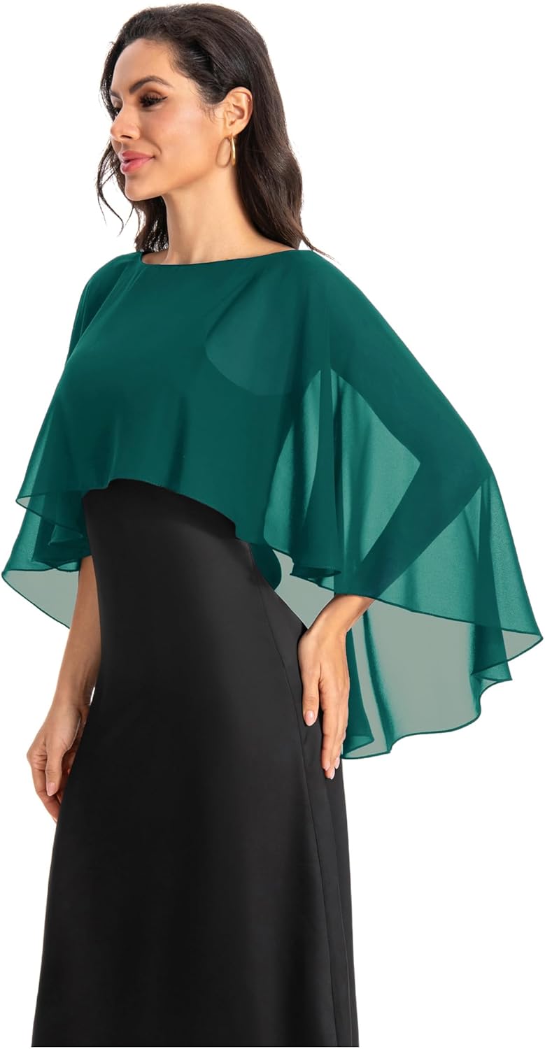 Baoqiya Damen 100 cm Einheitsgrösse Tealgreen, Einheitsgrösse Tealgreen
