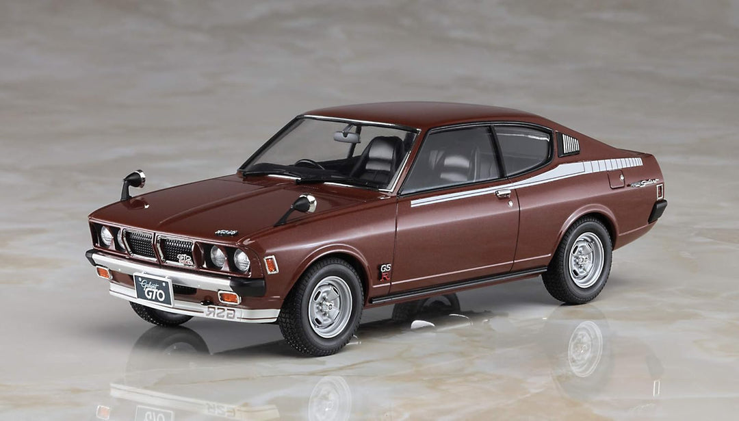 Hasegawa 020400 1/24 Mitsubishi Galant GTO 2000GSR Späte Version Modellbausatz, verschieden