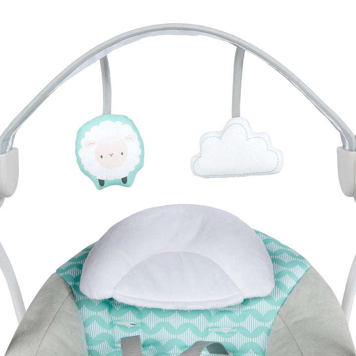 Ingenuity, Ity Ingenuity, Swingity Swing, Goij, zusammenklappbare und tragbare Babyschaukel mit 6 Sc
