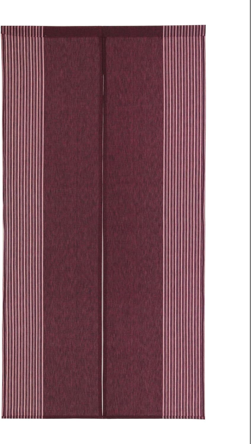 Narumikk Raku Azuki Noren Azuki, Grösse:85x170 cm,10-224 Bordeaux, Bordeaux