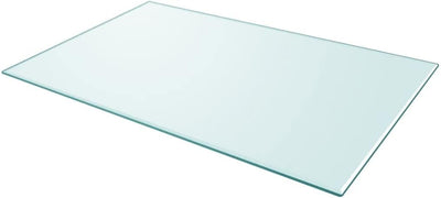homiuse Tischplatte aus Gehärtetem Glas 1000x620 mm Transparent Rechteckig Desktop Gehärtetes Glas T