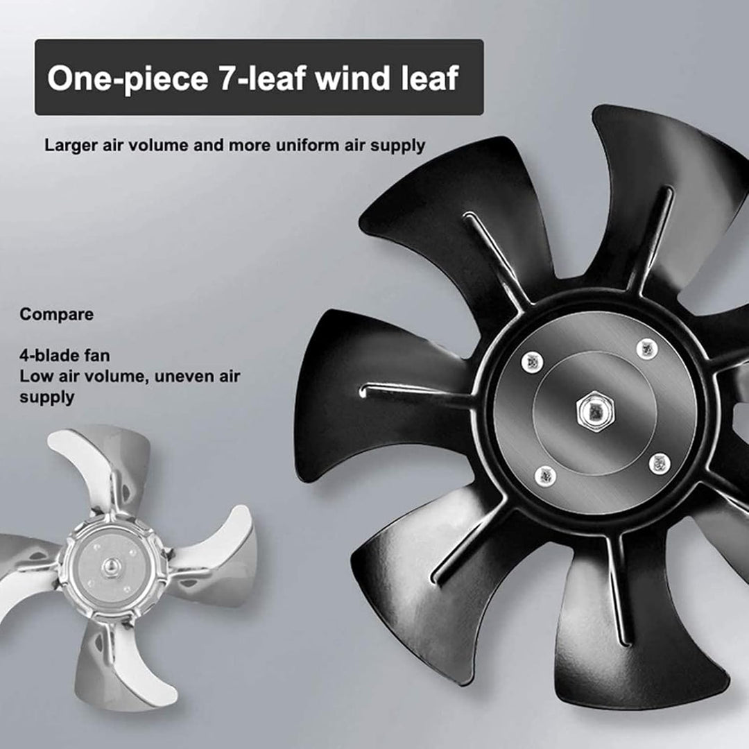 YHYYU Abluftventilator Ø150mm Inline Rohrventilator 600m³/h Abluft Zuluft Rohrlüfter Industrielüfter