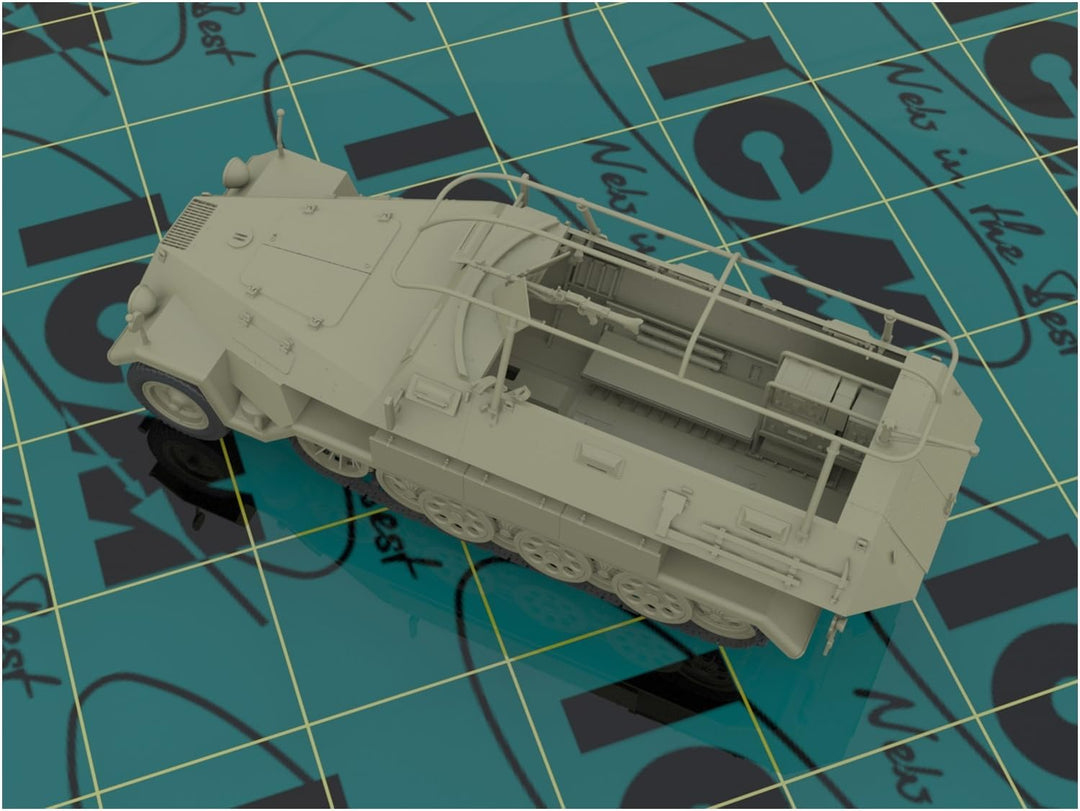 ICM 35102 Modellbausatz, Schwarz