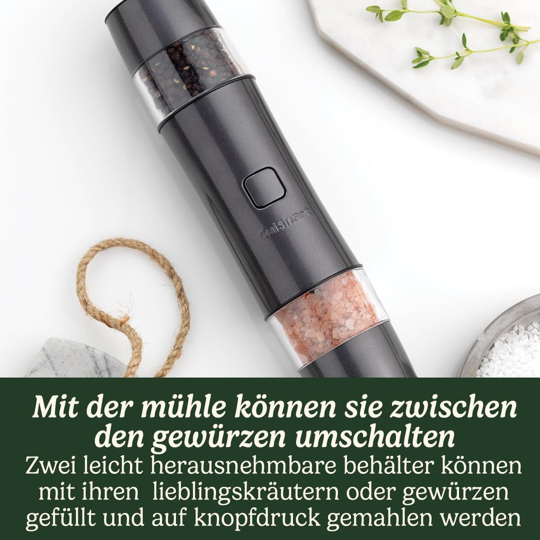 Cuisinart SG6SE Elektrische Gewürzmühle, Perlgrau Pearl, Pearl
