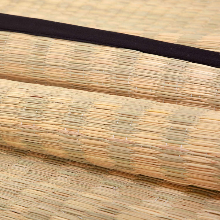 Bodhi Tatami Rollmatte | Japan-Stil | Nachhaltige Goza Matte aus haltbarem Igusa-Gras | Mit Baumwoll