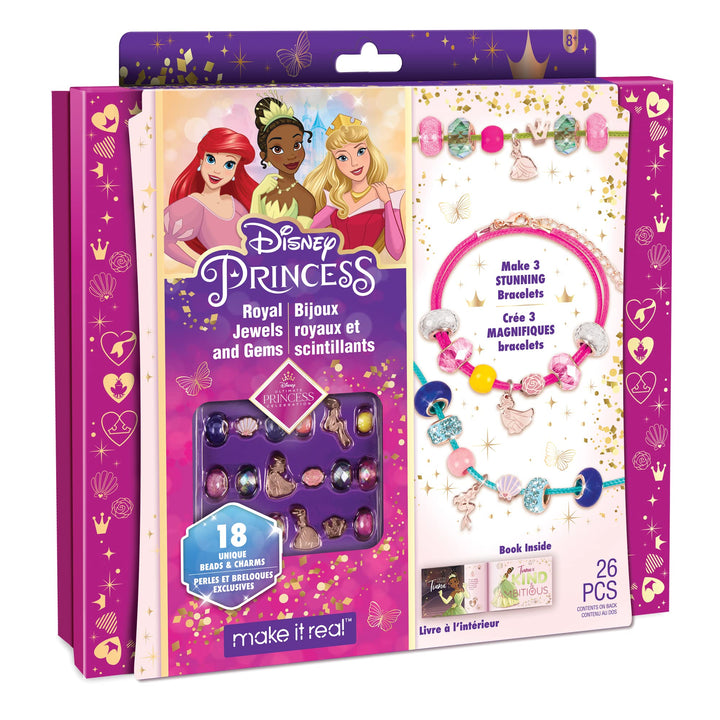 Make It Real Disney Prinzessin Armband-Bastelset einschliesslich Anhänger aus Die kleine Meerjungfra