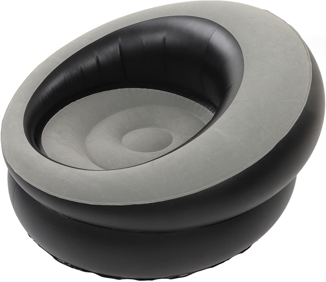 Yosoo Aufblasbare Couch, Aufblasbarer Sofastuhl, Beflocktes Luftsofa, Einfacher Aufblasbarer Stuhl f