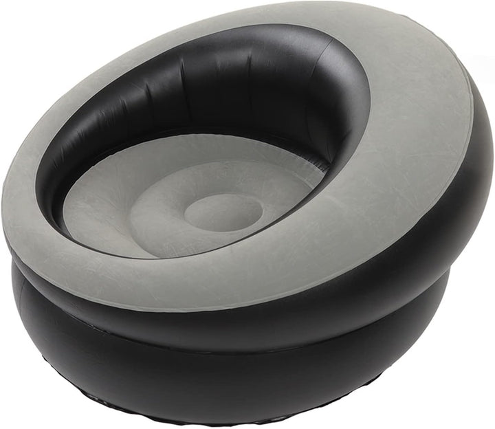Yosoo Aufblasbare Couch, Aufblasbarer Sofastuhl, Beflocktes Luftsofa, Einfacher Aufblasbarer Stuhl f
