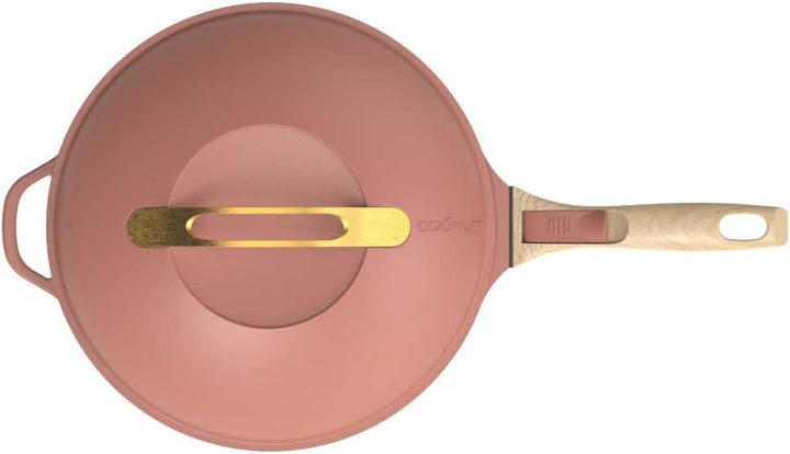 COOKUT - Die fabelhafte 8-in-1-Pfanne – ein einziges Utensil, das Pfanne, Topf, Schmortopf ersetzt –