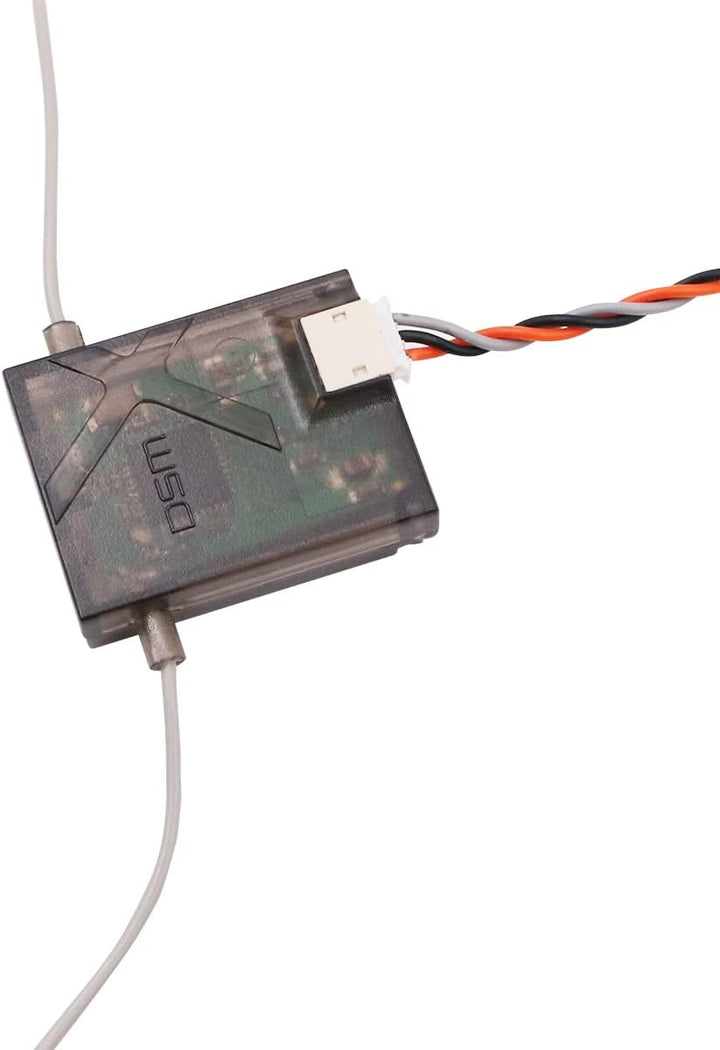 Rc Receiver AR6210 Empfänger 2,4 GHz 3CH DSM2 Spektrum mit Satellitenerweiterung, kompatibel mit JR