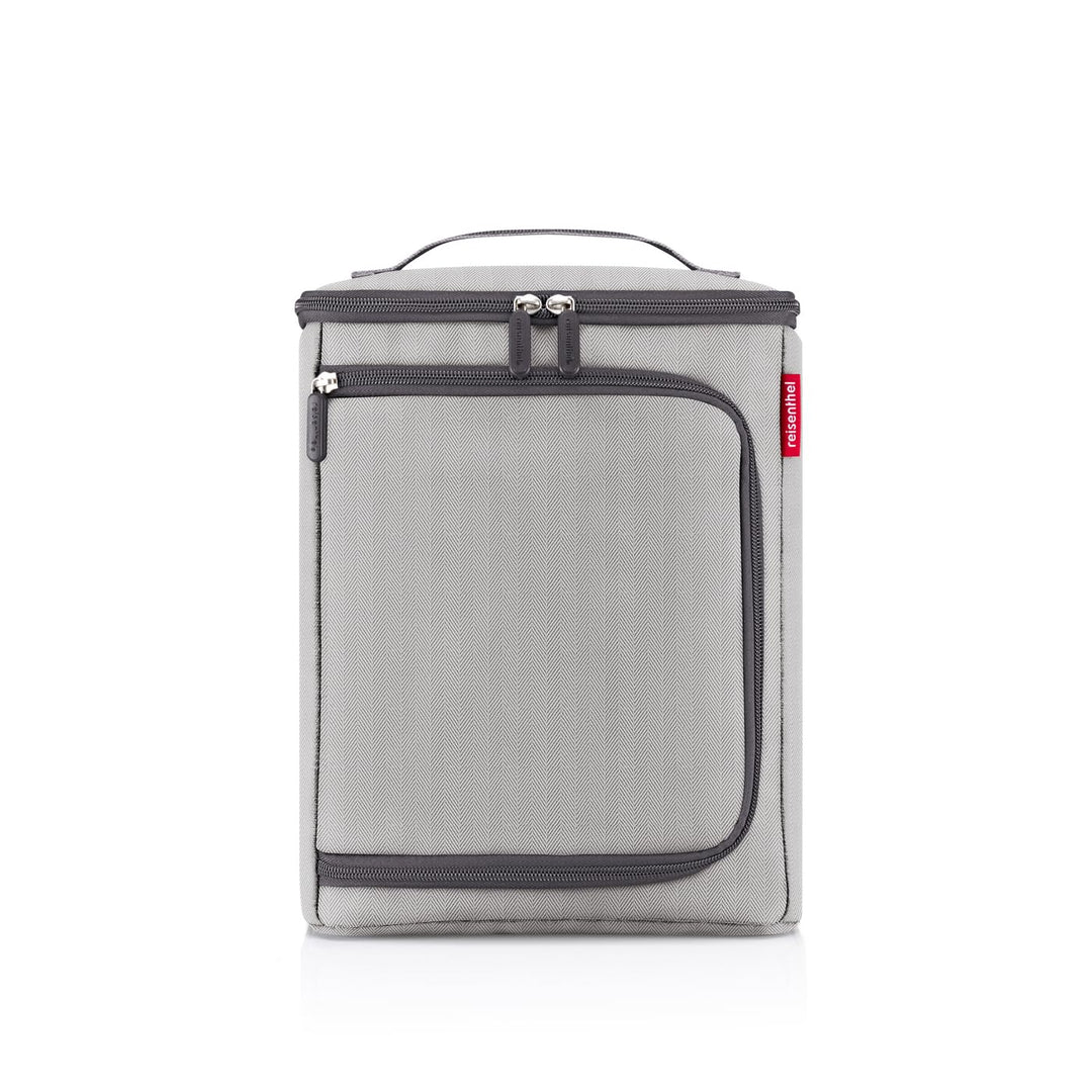 reisenthel coolerbox - Rundum flexibel, praktische Kühltasche mit Zwei Öffnungen herringbone grey, h