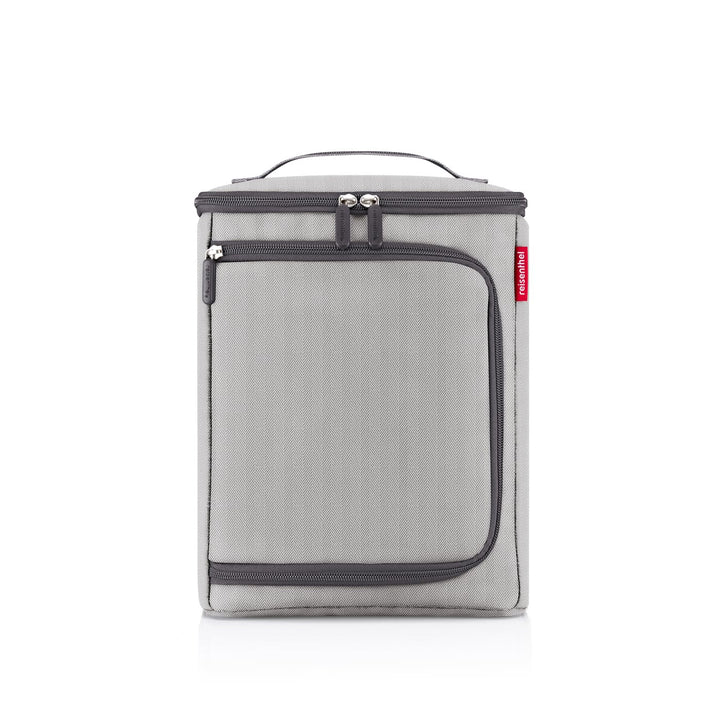 reisenthel coolerbox - Rundum flexibel, praktische Kühltasche mit Zwei Öffnungen herringbone grey, h