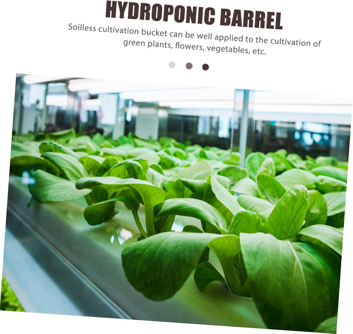 Happyyami Nieder Län Dische Fässer Dwc Hydroponic Hydroponischer Anbaukorb Tiefwasserkultur Hydropon