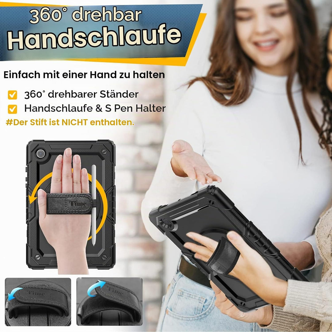 Timecity Hülle für Samsung Galaxy Tab A8 10.5 Zoll 2022 SM-X200/SM-X205/SM-X207, Stossfeste Robust m