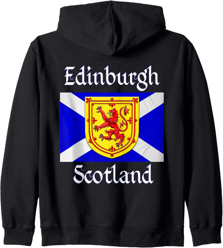 Edinburgh Schottland Lion Rampant Scottish Flag Kapuzenjacke