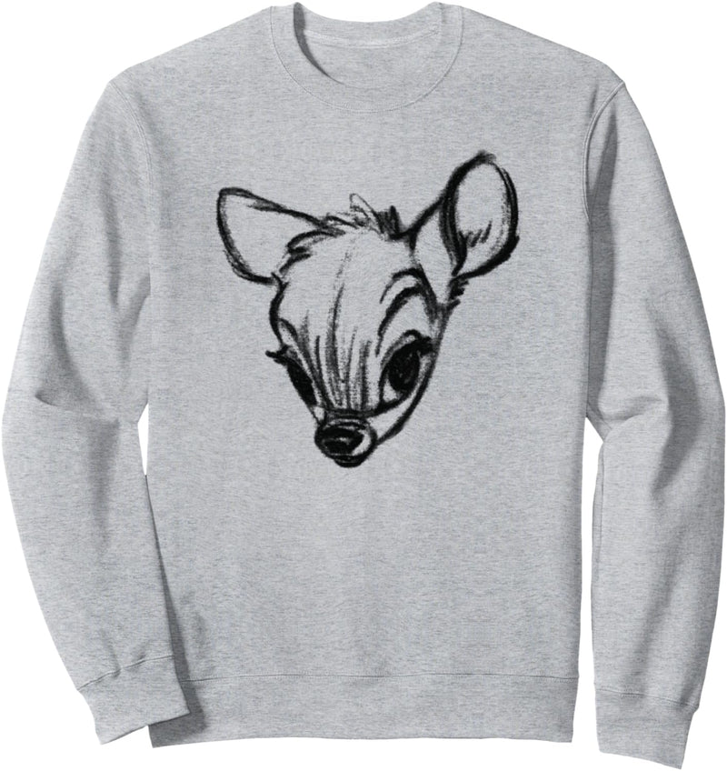 Disney Bambi Face Sketch Sweatshirt