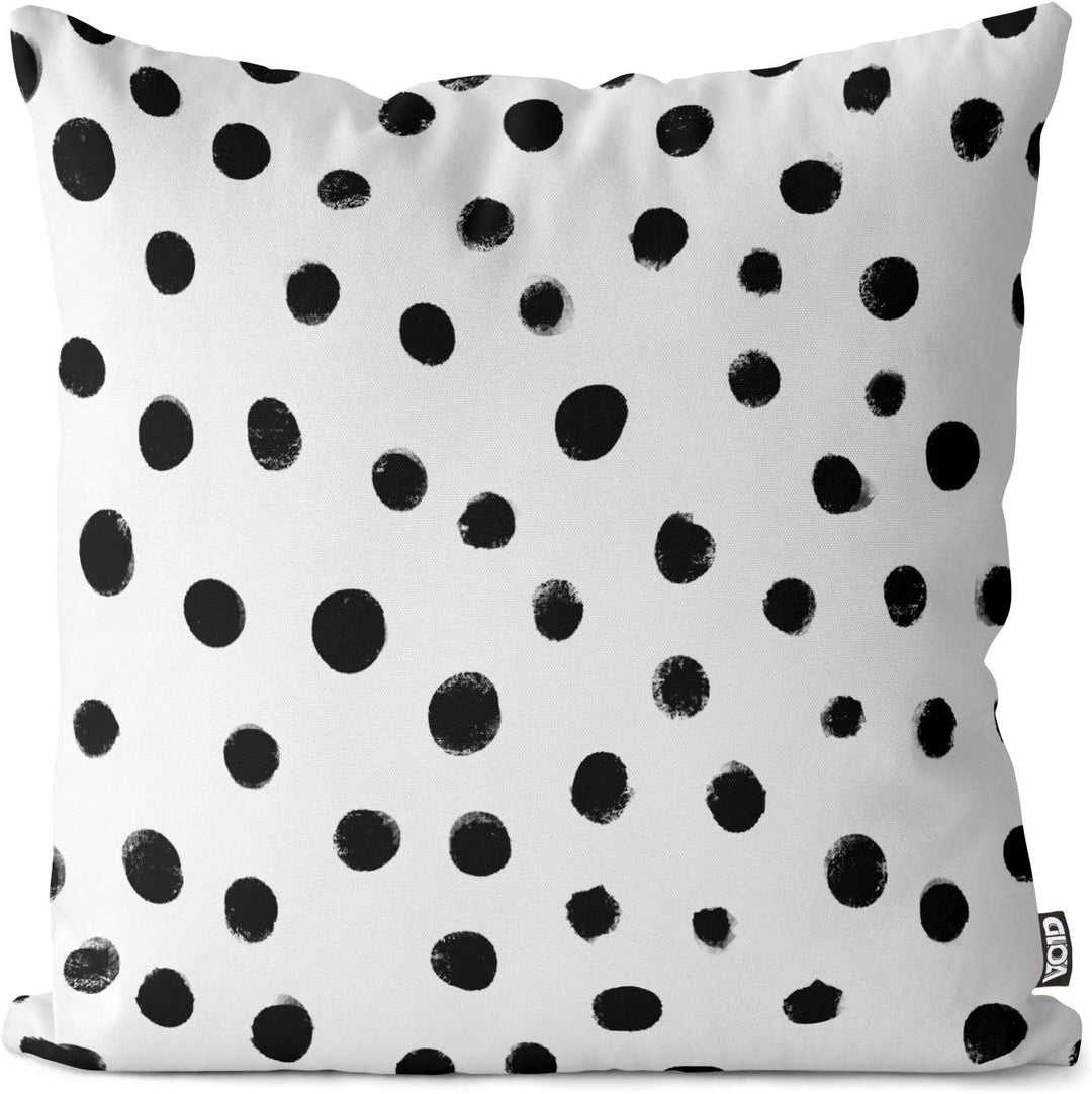 VOID Black Dots Kissenbezug Kissenhülle Sofakissen Kissen Deko Outdoor-Kissen Dekokissen, Kissen Grö