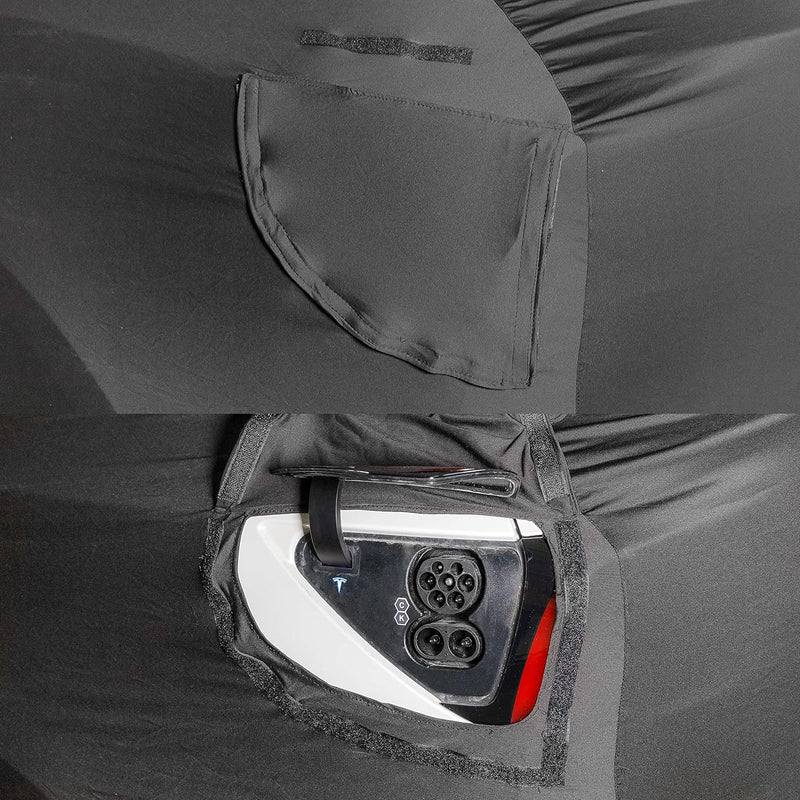 Tesvolution® Abdeckung für Tesla Model 3 Indoor 2017-2023 - Autogarage Wetterschutz Vollgarage Plane