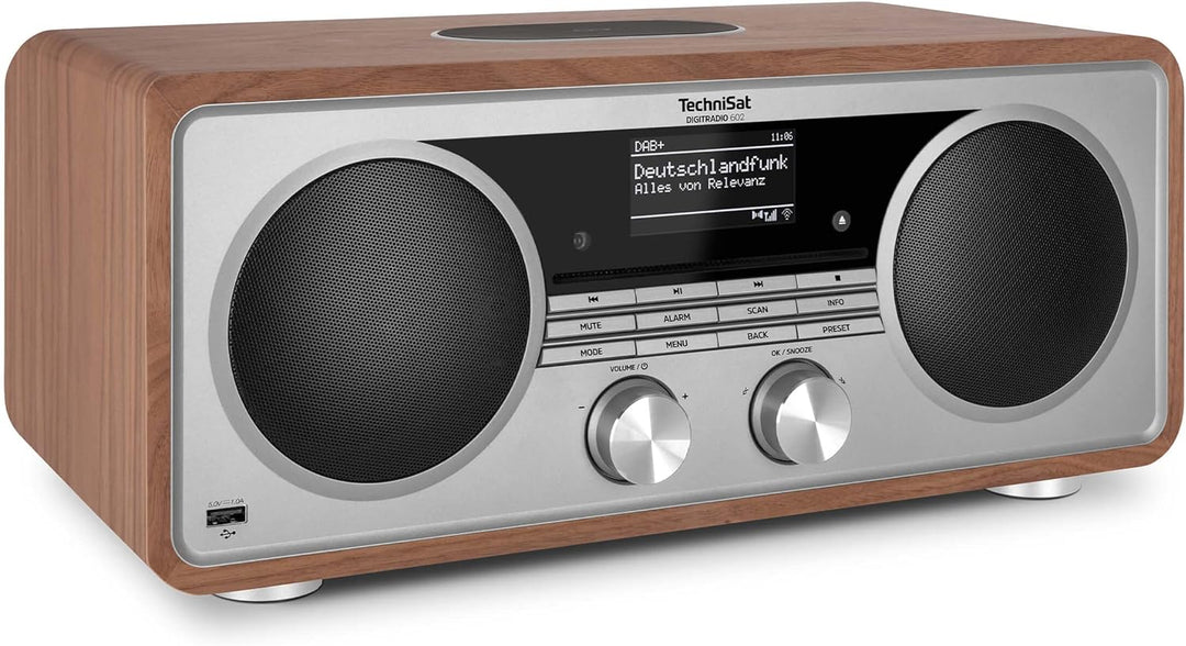 TechniSat DIGITRADIO 602 - Kompaktanlage mit 70 Watt 2.1 Lautsprechersystem (Stereo Musik-Center mit