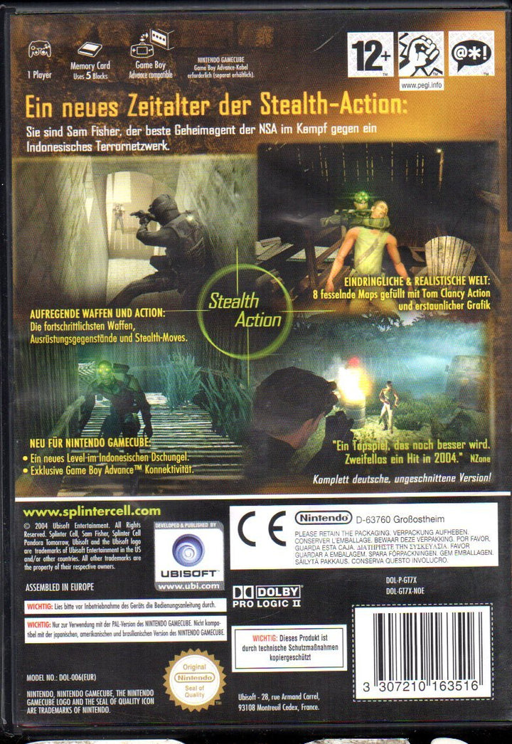 Tom Clancy's Splinter Cell - Pandora Tomorrow