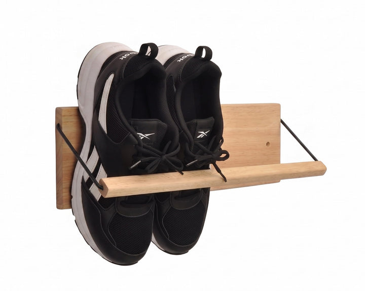 Schuhregal mit Dübel, Wandaufhängung, Schuhaufbewahrung für Sneaker, Hausschuhe, Stiefel im Eingangs