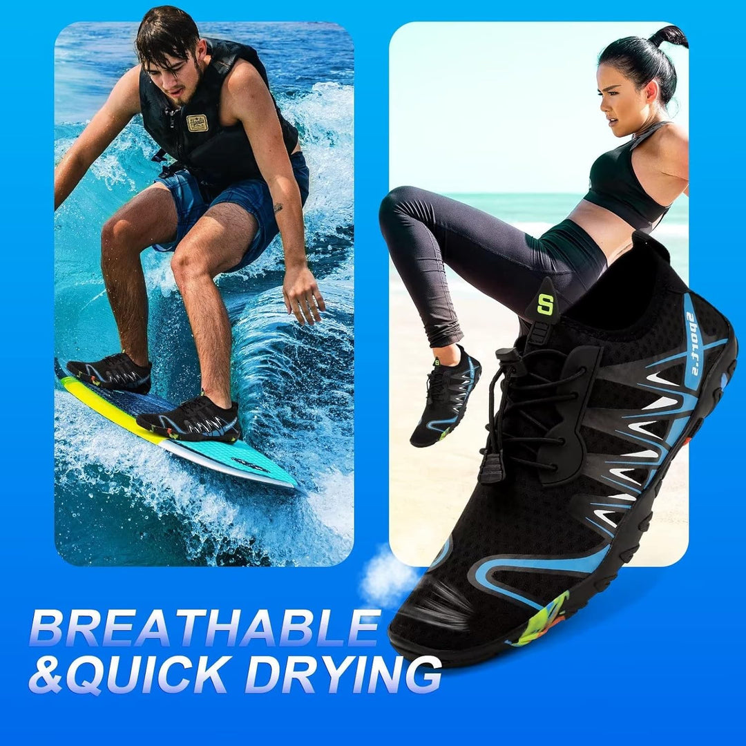 Mabove Strandschuhe Wasserschuhe Herren Damen Schnell Trocknen Surfschuhe Schwimmschuhe Aquaschuhe B