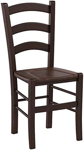 t m c s Tommychairs - 2er Set Stühle Venice für Küche und Esszimmer, robuste Struktur aus lackiertem
