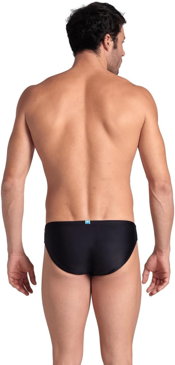 ARENA Herren Santamarias Badehose 44 Black-white, 44 Black-white