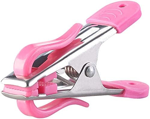 PEARL Wäscheclips: Soft-Grip-Wäscheklammern mit Doppel-Kleiderhaken, 100 Stück, 5 Farben (Kleiderkla