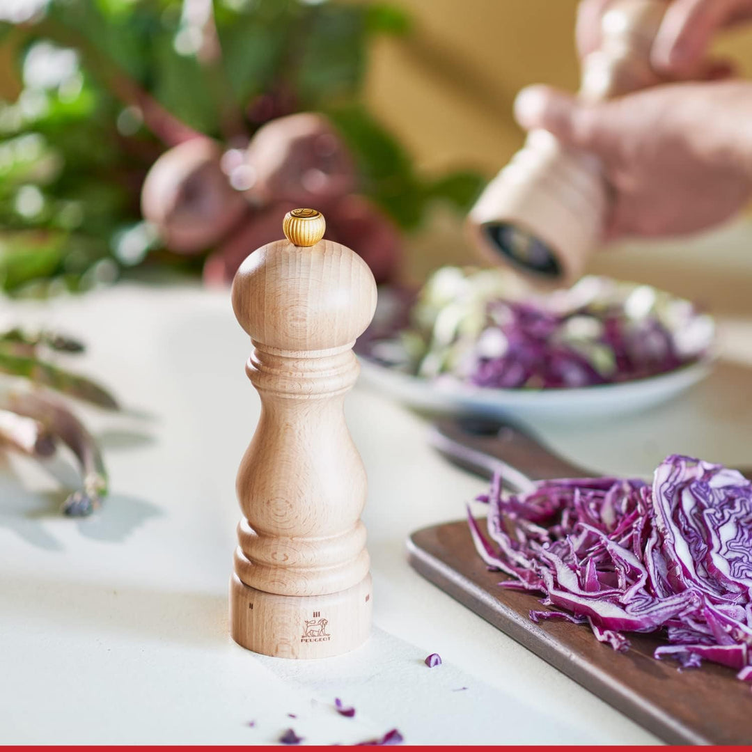 PEUGEOT - Salzmühle Paris u‘Select 40 cm - 6 voreingestellte Mahlgrade - Aus PEFC-zertifiziertem Hol