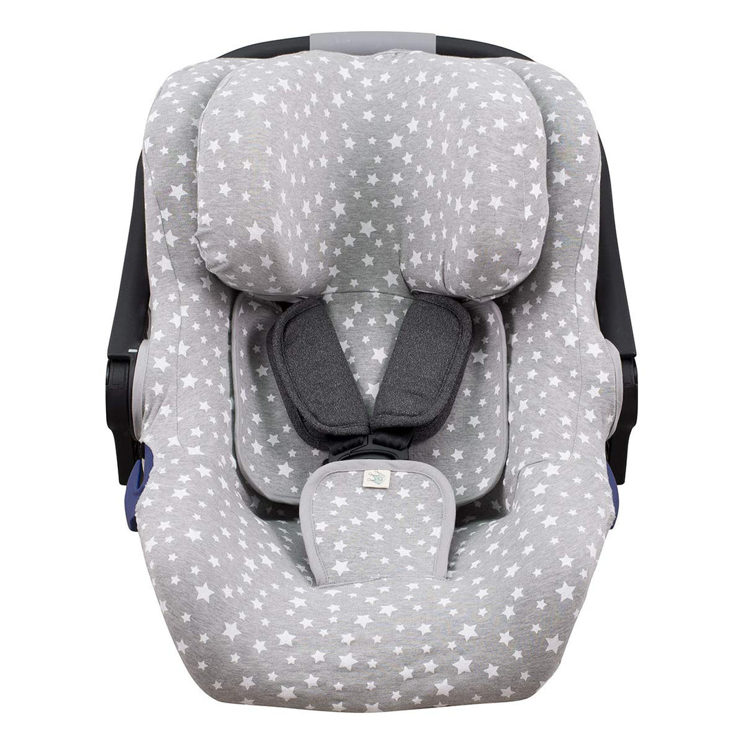JYOKO KIDS Bezug für Babyschale gruppe 0 kompatibel mit Concord Neo und Jane Koos, aus Baumwolle (Wh