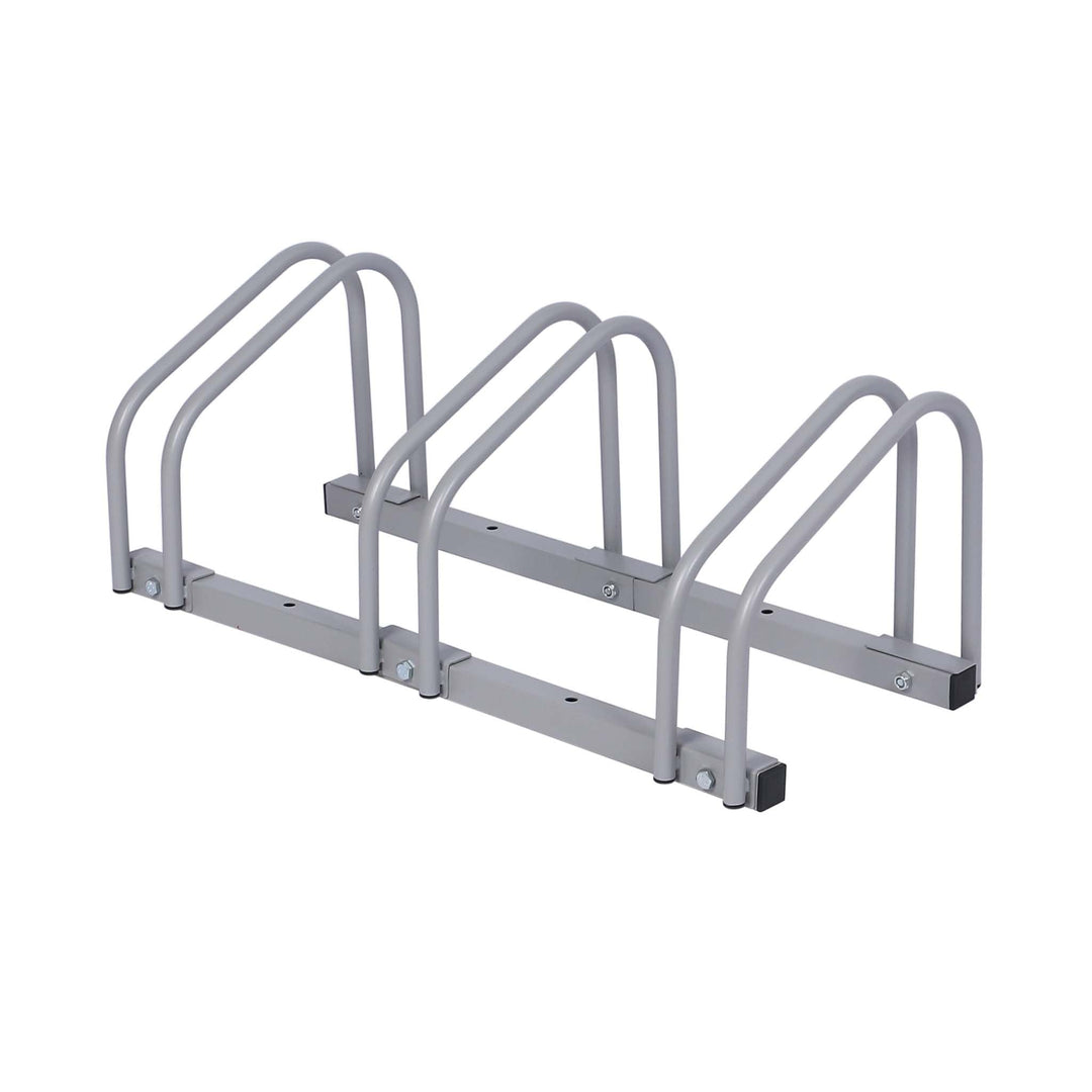 Wiltec Fahrradständer für Fahrräder und für Wandmontage geeignet Fahrradbügel 3 Räder, geschraubt, 3