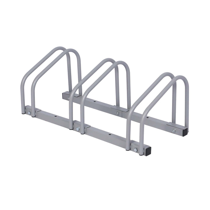 Wiltec Fahrradständer für Fahrräder und für Wandmontage geeignet Fahrradbügel 3 Räder, geschraubt, 3