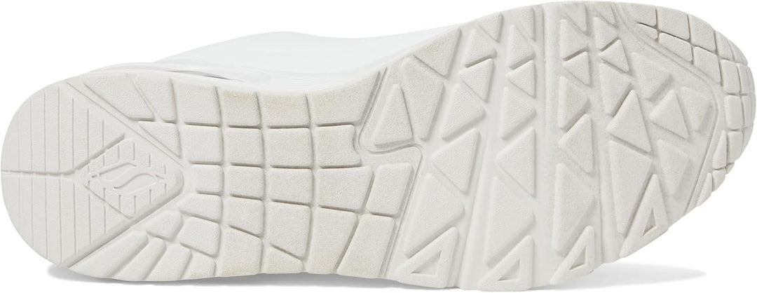 Skechers Herren UNO Stand On Air Sneaker 39 EU White Durabuck Mesh, 39 EU White Durabuck Mesh