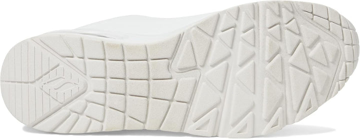 Skechers Herren UNO Stand On Air Sneaker 39 EU White Durabuck Mesh, 39 EU White Durabuck Mesh