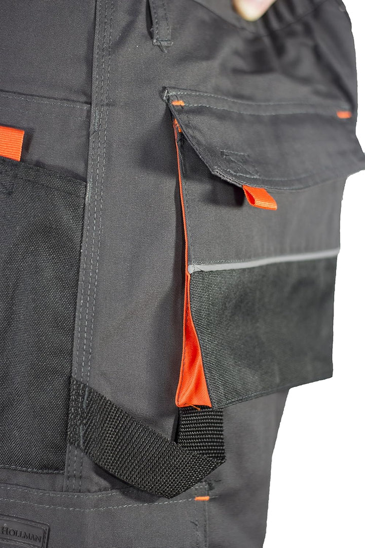 Leber&Hollman Formen Protective Short Trousers Size M Grau-schwarz-blau, M Grau-schwarz-blau