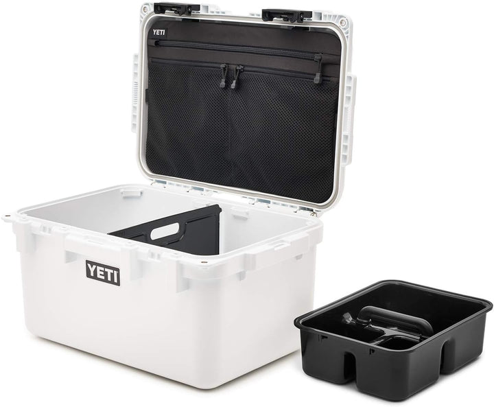 YETI LoadOut GoBox Unterteilte Transporttasche Weiss, Weiss