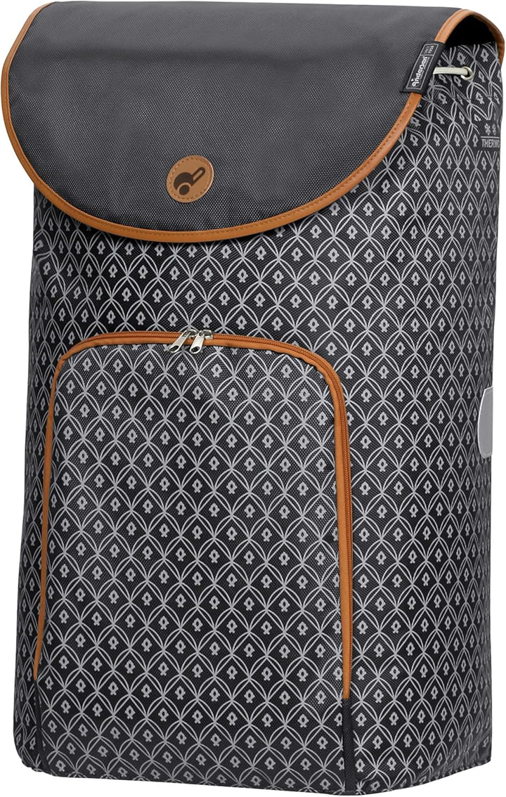 ANDERSEN Einkaufstrolley - Scala Shopper Plus Famke anthrazit 47 L modisch,Thermo, Aluminium, klappb
