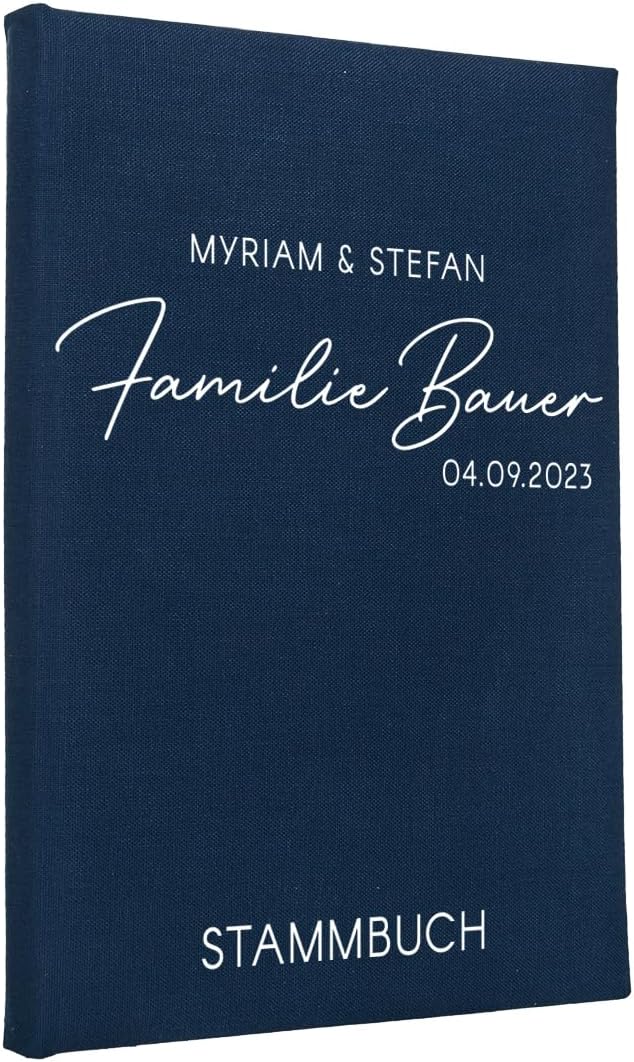 Hochzeitideal Stammbuch der Familie &